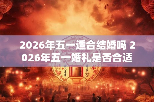2026年五一适合结婚吗 2026年五一婚礼是否合适