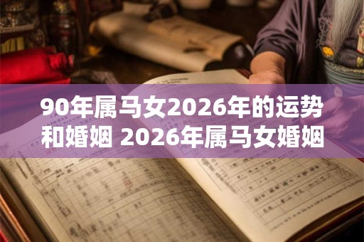 90年属马女2026年的运势和婚姻 2026年属马女婚姻运如何 90年属马女2026年的运势和婚姻 2026年属马女婚姻运如何