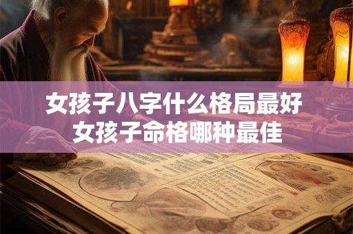 女孩子八字什么格局最好 女孩子命格哪种最佳 女孩子八字什么格局最好 女孩子命格哪种最佳