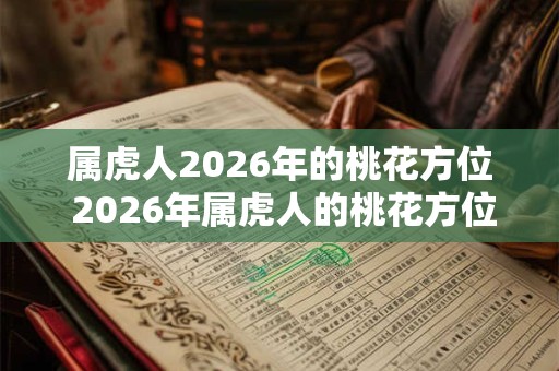属虎人2026年的桃花方位 2026年属虎人的桃花方位在哪 属虎人2026年的桃花方位 2026年属虎人的桃花方位在哪
