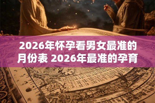2026年怀孕看男女最准的月份表 2026年最准的孕育男女月份表 2026年怀孕看男女最准的月份表 2026年最准的孕育男女月份表