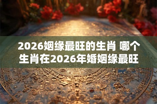 2026姻缘最旺的生肖 哪个生肖在2026年婚姻缘最旺