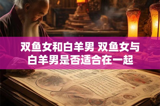 双鱼女和白羊男 双鱼女与白羊男是否适合在一起 双鱼女和白羊男 双鱼女与白羊男是否适合在一起