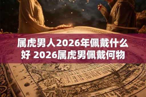属虎男人2026年佩戴什么好 2026属虎男佩戴何物