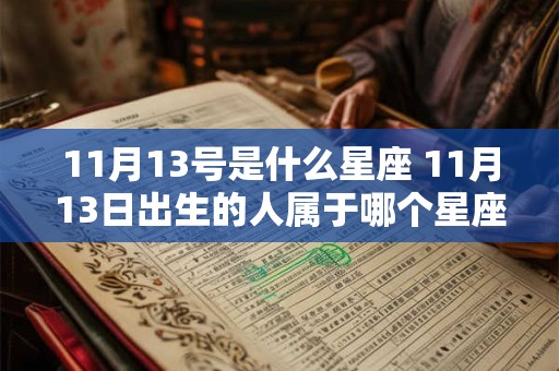 11月13号是什么星座 11月13日出生的人属于哪个星座 11月13号是什么星座 11月13日出生的人属于哪个星座