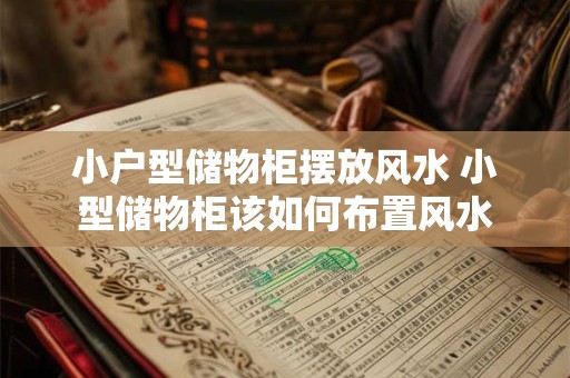 小户型储物柜摆放风水 小型储物柜该如何布置风水 小户型储物柜摆放风水 小型储物柜该如何布置风水