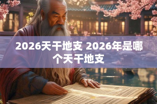2026天干地支 2026年是哪个天干地支