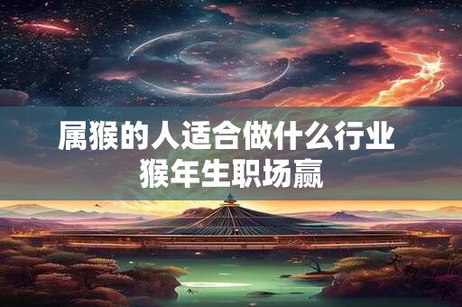 属猴的人适合做什么行业 猴年生职场赢 属猴的人适合做什么行业 猴年生职场赢