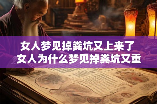 女人梦见掉粪坑又上来了 女人为什么梦见掉粪坑又重新爬上来 女人梦见掉粪坑又上来了 女人为什么梦见掉粪坑又重新爬上来