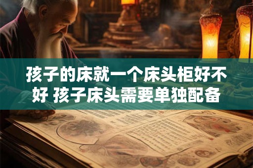 孩子的床就一个床头柜好不好 孩子床头需要单独配备床头柜吗