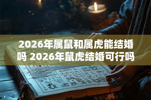 2026年属鼠和属虎能结婚吗 2026年鼠虎结婚可行吗 2026年属鼠和属虎能结婚吗 2026年鼠虎结婚可行吗
