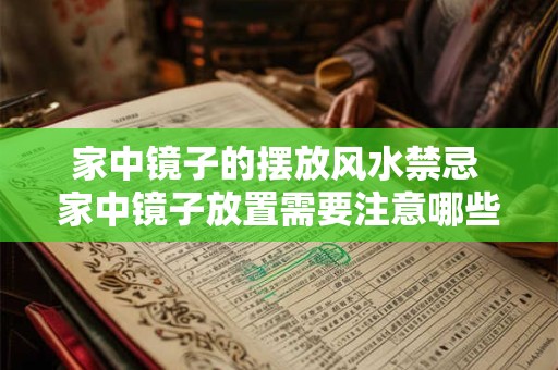 家中镜子的摆放风水禁忌 家中镜子放置需要注意哪些禁忌