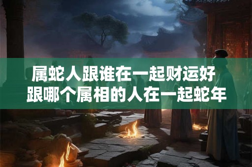 属蛇人跟谁在一起财运好 跟哪个属相的人在一起蛇年财运最佳