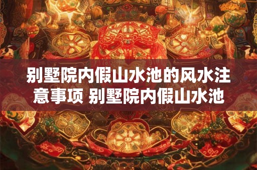 别墅院内假山水池的风水注意事项 别墅院内假山水池如何布局风水