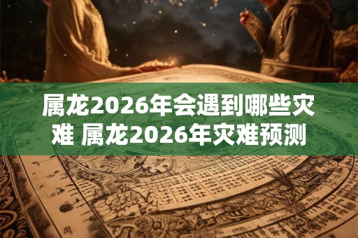 属龙2026年会遇到哪些灾难 属龙2026年灾难预测 属龙2026年会遇到哪些灾难 属龙2026年灾难预测