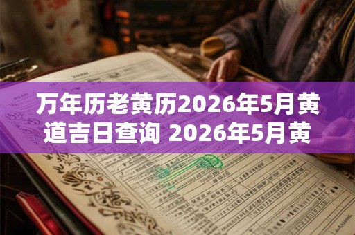 万年历老黄历2026年5月黄道吉日查询 2026年5月黄道吉日查询 万年历老黄历2026年5月黄道吉日查询 2026年5月黄道吉日查询