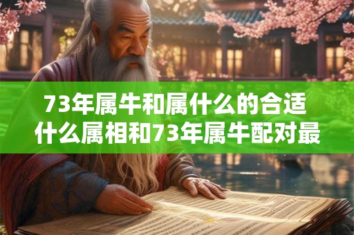 73年属牛和属什么的合适 什么属相和73年属牛配对最适合