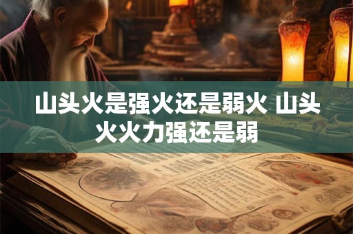 山头火是强火还是弱火 山头火火力强还是弱