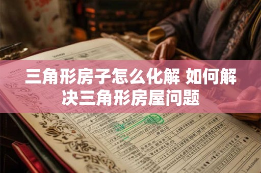 三角形房子怎么化解 如何解决三角形房屋问题 三角形房子怎么化解 如何解决三角形房屋问题