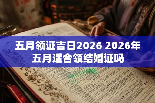五月领证吉日2026 2026年五月适合领结婚证吗 五月领证吉日2026 2026年五月适合领结婚证吗