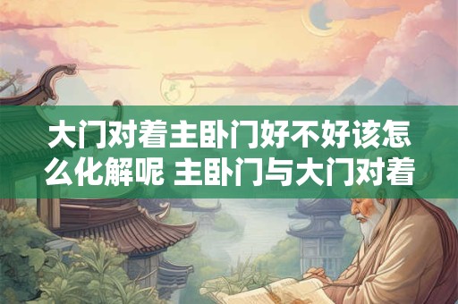 大门对着主卧门好不好该怎么化解呢 主卧门与大门对着如何解决 大门对着主卧门好不好该怎么化解呢 主卧门与大门对着如何解决