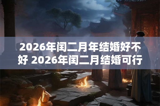 2026年闰二月年结婚好不好 2026年闰二月结婚可行吗 2026年闰二月年结婚好不好 2026年闰二月结婚可行吗