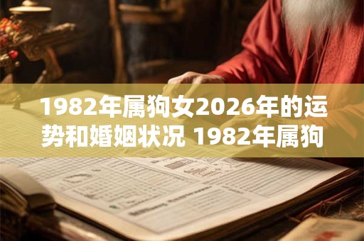 1982年属狗女2026年的运势和婚姻状况 1982年属狗女2026年婚姻运如何