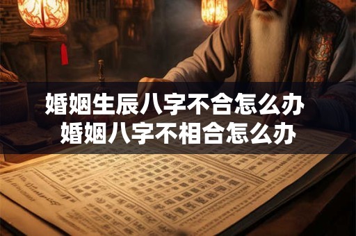 婚姻生辰八字不合怎么办 婚姻八字不相合怎么办 婚姻生辰八字不合怎么办 婚姻八字不相合怎么办