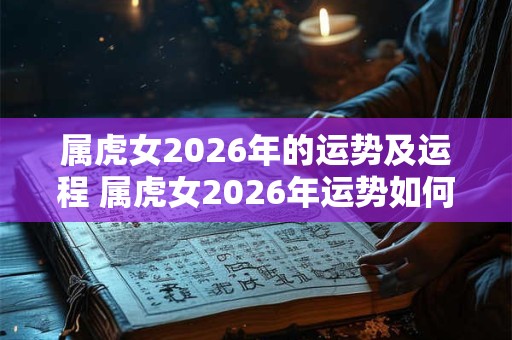 属虎女2026年的运势及运程 属虎女2026年运势如何 属虎女2026年的运势及运程 属虎女2026年运势如何