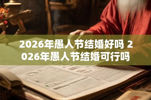 2026年愚人节结婚好吗 2026年愚人节结婚可行吗 2026年愚人节结婚好吗 2026年愚人节结婚可行吗