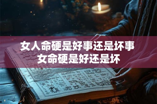 女人命硬是好事还是坏事 女命硬是好还是坏