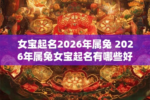 女宝起名2026年属兔 2026年属兔女宝起名有哪些好方式 女宝起名2026年属兔 2026年属兔女宝起名有哪些好方式