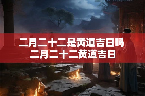 二月二十二是黄道吉日吗 二月二十二黄道吉日