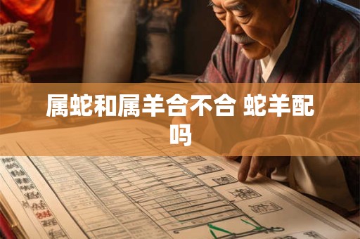 属蛇和属羊合不合 蛇羊配吗 属蛇和属羊合不合 蛇羊配吗