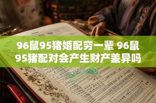 96鼠95猪婚配穷一辈 96鼠95猪配对会产生财产差异吗