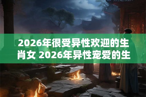 2026年很受异性欢迎的生肖女 2026年异性宠爱的生肖女