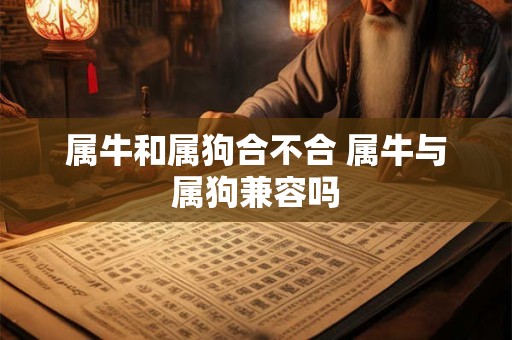 属牛和属狗合不合 属牛与属狗兼容吗