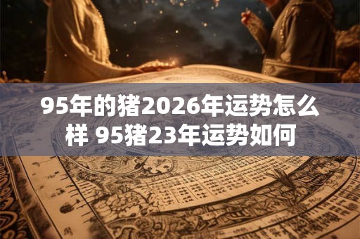 95年的猪2026年运势怎么样 95猪23年运势如何 95年的猪2026年运势怎么样 95猪23年运势如何