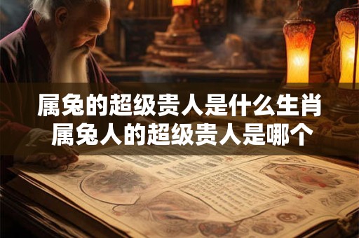 属兔的超级贵人是什么生肖 属兔人的超级贵人是哪个生肖 属兔的超级贵人是什么生肖 属兔人的超级贵人是哪个生肖