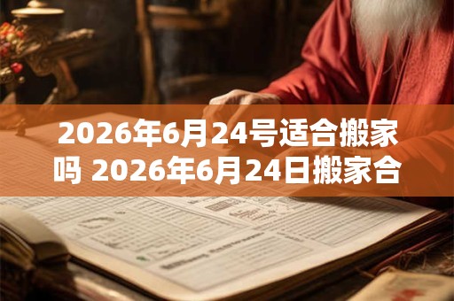 2026年6月24号适合搬家吗 2026年6月24日搬家合适吗 2026年6月24号适合搬家吗 2026年6月24日搬家合适吗
