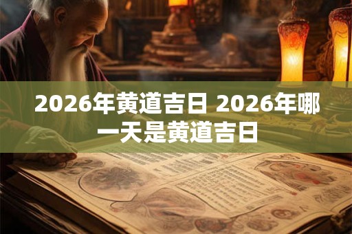 2026年黄道吉日 2026年哪一天是黄道吉日 2026年黄道吉日 2026年哪一天是黄道吉日