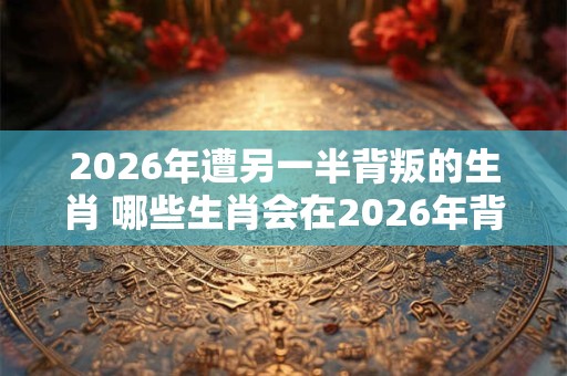 2026年遭另一半背叛的生肖 哪些生肖会在2026年背叛伴侣 2026年遭另一半背叛的生肖 哪些生肖会在2026年背叛伴侣