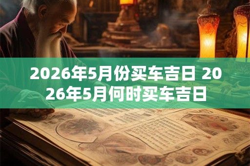 2026年5月份买车吉日 2026年5月何时买车吉日 2026年5月份买车吉日 2026年5月何时买车吉日