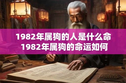 1982年属狗的人是什么命 1982年属狗的命运如何 1982年属狗的人是什么命 1982年属狗的命运如何