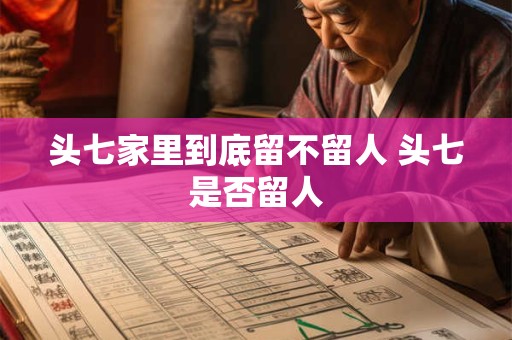 头七家里到底留不留人 头七是否留人 头七家里到底留不留人 头七是否留人