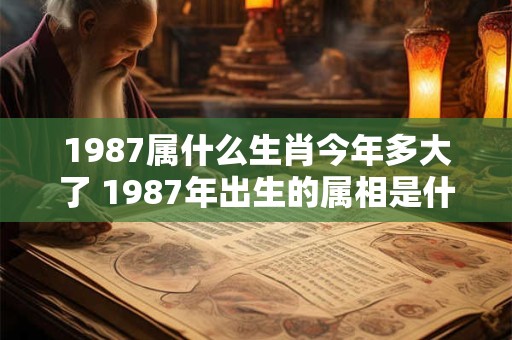 1987属什么生肖今年多大了 1987年出生的属相是什么今年几岁 1987属什么生肖今年多大了 1987年出生的属相是什么今年几岁