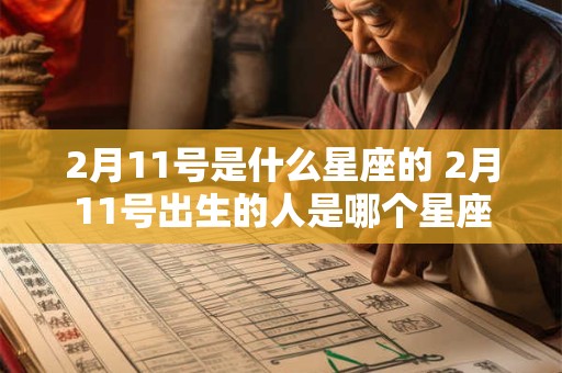 2月11号是什么星座的 2月11号出生的人是哪个星座 2月11号是什么星座的 2月11号出生的人是哪个星座