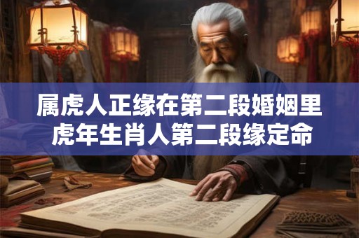 属虎人正缘在第二段婚姻里 虎年生肖人第二段缘定命中
