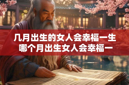 几月出生的女人会幸福一生 哪个月出生女人会幸福一生 几月出生的女人会幸福一生 哪个月出生女人会幸福一生