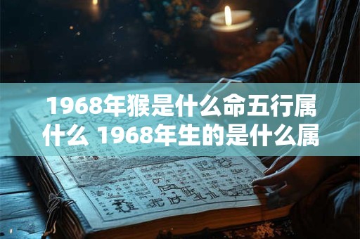 1968年猴是什么命五行属什么 1968年生的是什么属相属于哪个五行